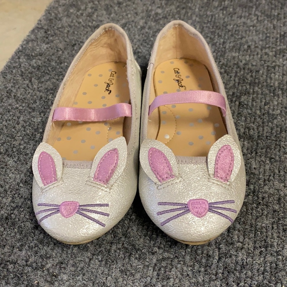 Cat & Jack Bunny Easter shoes
